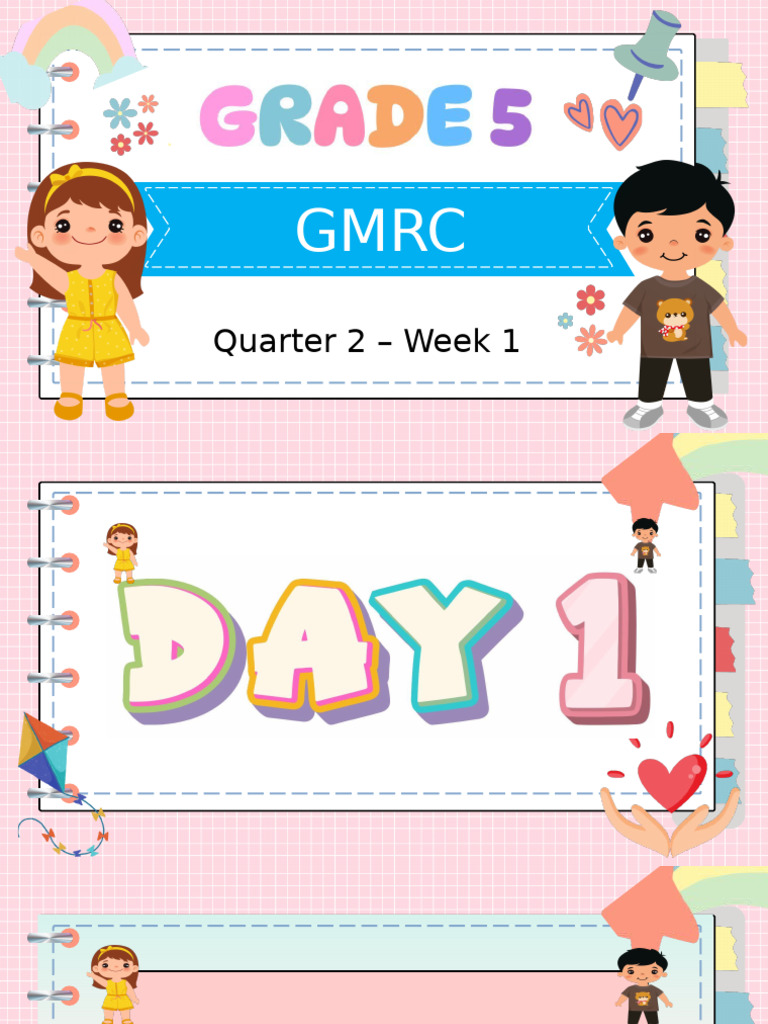 GMRC Q2 Week 1 | PDF