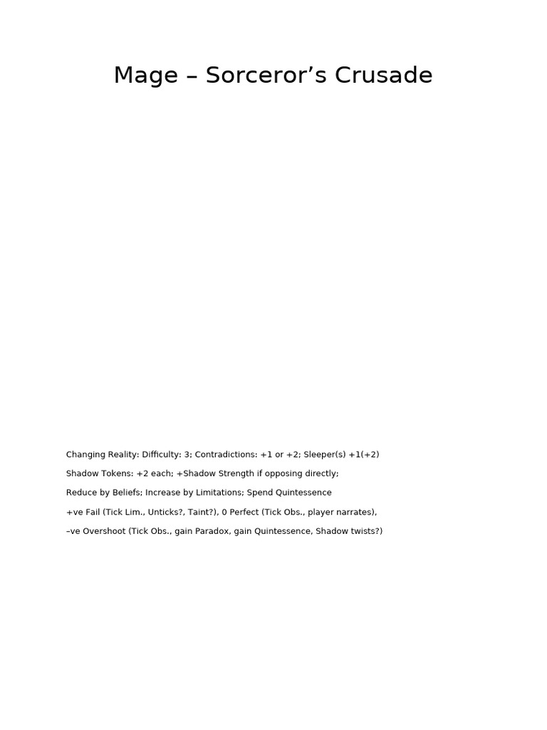 Mage | PDF