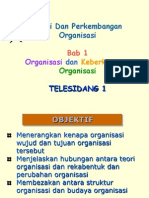 Bab1-Organisasi Dan Keberkesanan Organisasi