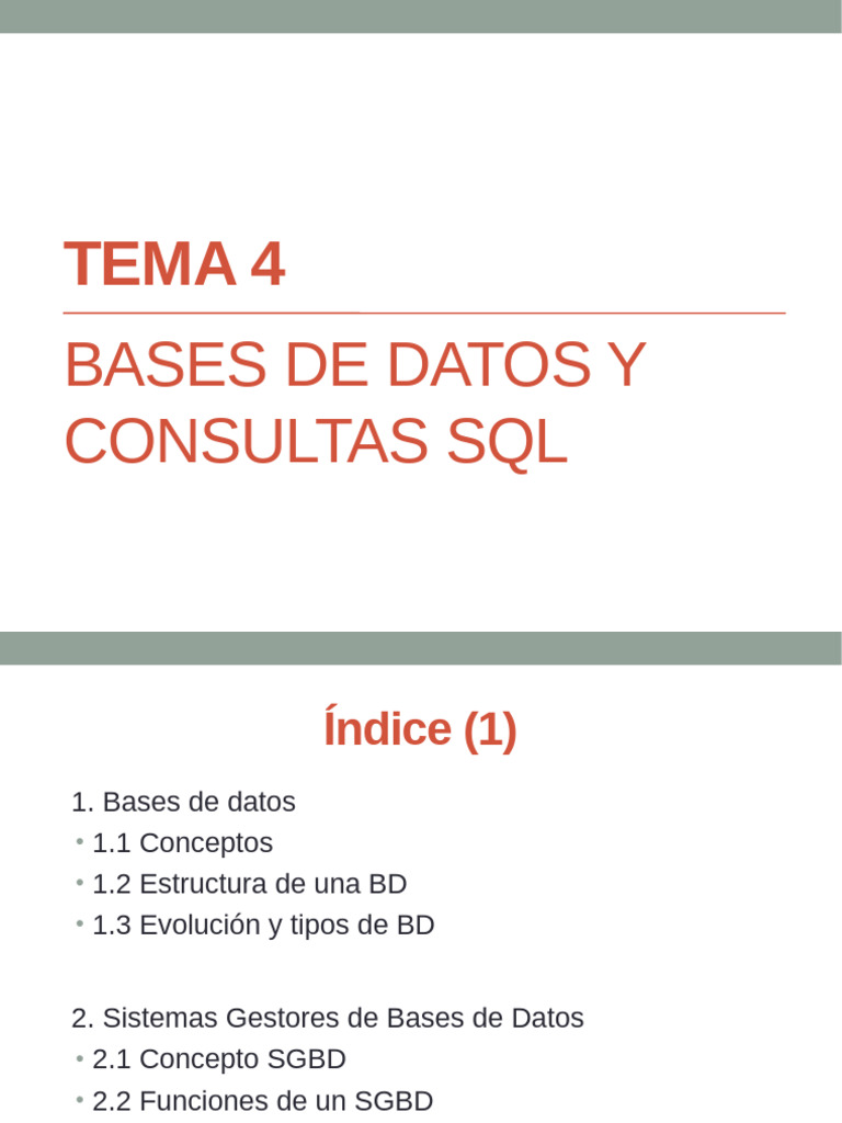 Consultas SQL y Bases de Datos | PDF | SQL | Bases de datos