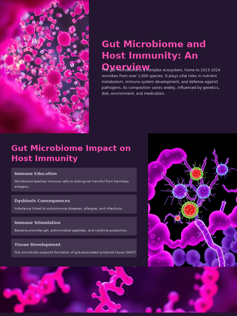 Gut Microbiome and Host Immunity An Overview | PDF | Immune System ...
