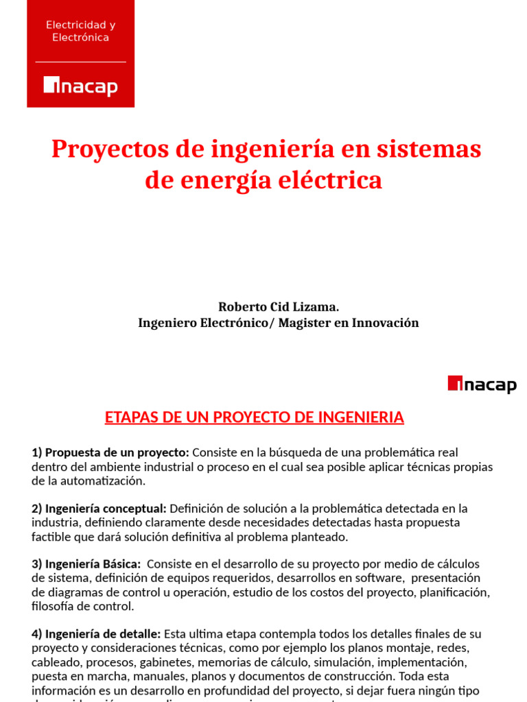Actividad 1 Etapas para El Desarrollo de Un Proyecto de Ingenieria ...