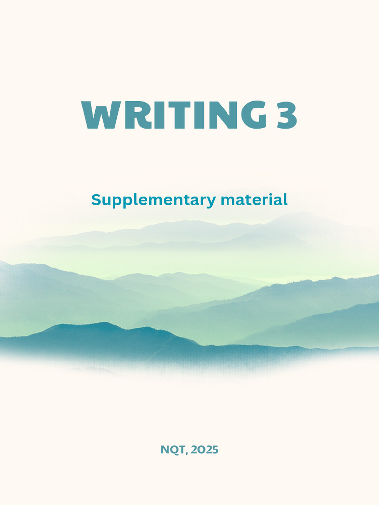 Writing 3 - Supplementary Materials | PDF | Cost Of Living | Air Pollution