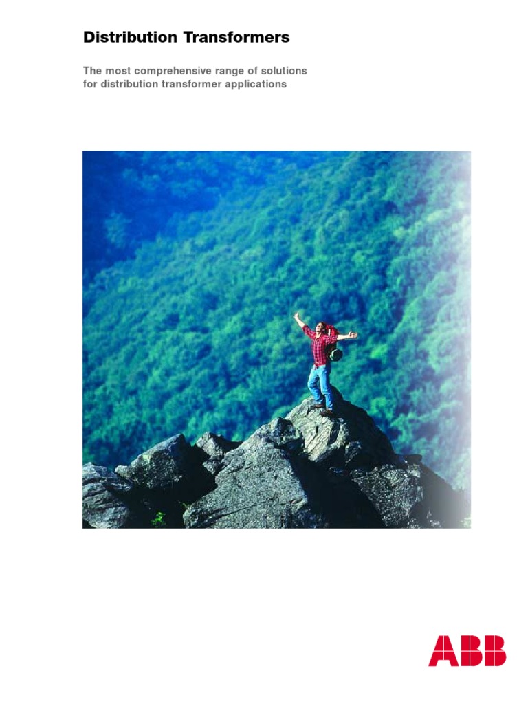 ABB Oil Distribution Transformer Catalogue PDF Transformer