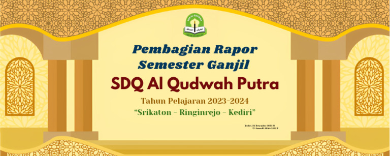 Pembagian Rapor SDQ Al Qudwah 2023 | PDF