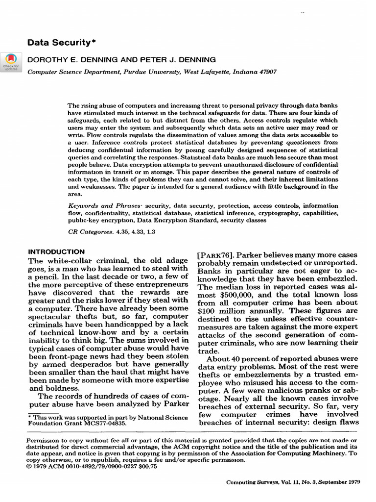 Data Security Mechanisms Overview | PDF | Databases | Encryption