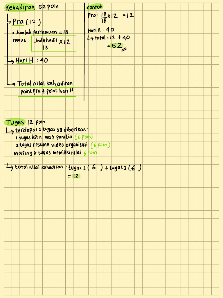 Rumus Hitung Indikator | PDF