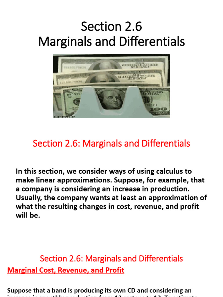 Marginal Analysis in Business Calculus | PDF | Function (Mathematics ...