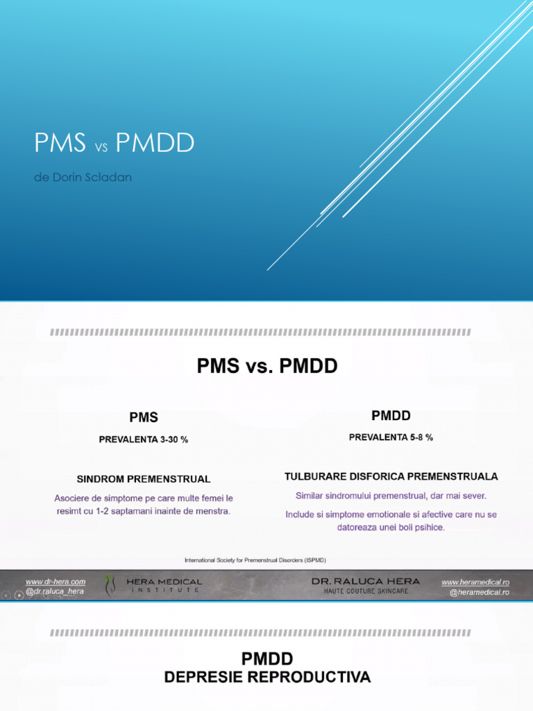 PMS VS PMDD | PDF