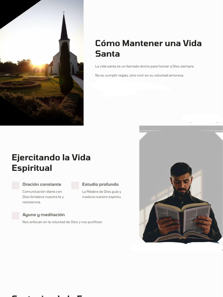 Claves para una Vida Santa | PDF | Fe | eucaristía