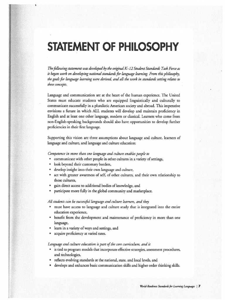 ACTFL+Philosophy+Statement+ PDF+ (Page+7) | PDF