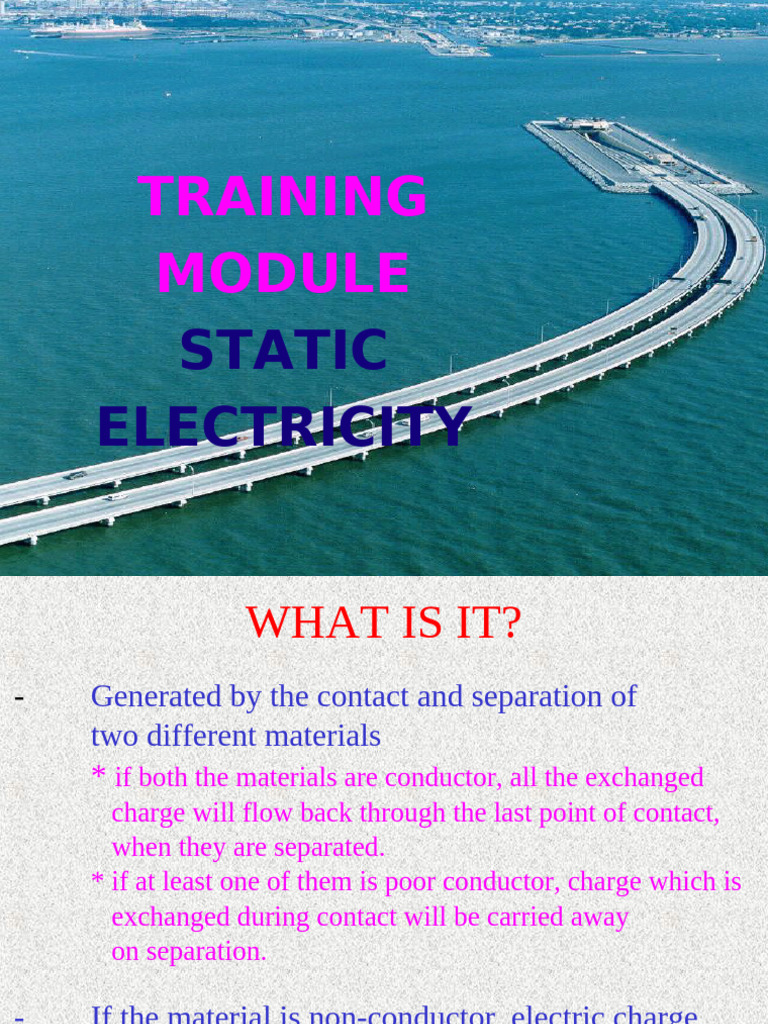 Static Electricity Hazards and Control | PDF | Chemical Substances ...