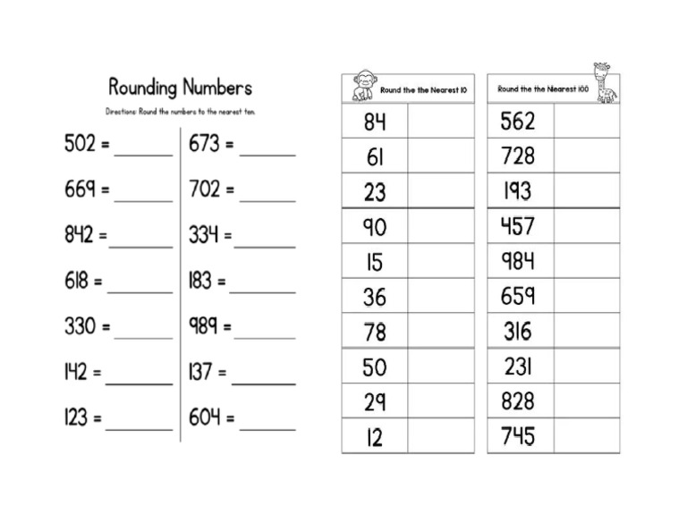 G3 - Rounding | PDF