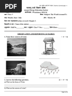 Class 4 Maths Sample Paper Set 2 | PDF | Decimal | Arithmetic