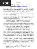 A Atualidade Do Marxismo Para o Debate Ambiental
