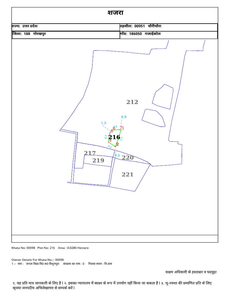 Plot No 216 | PDF