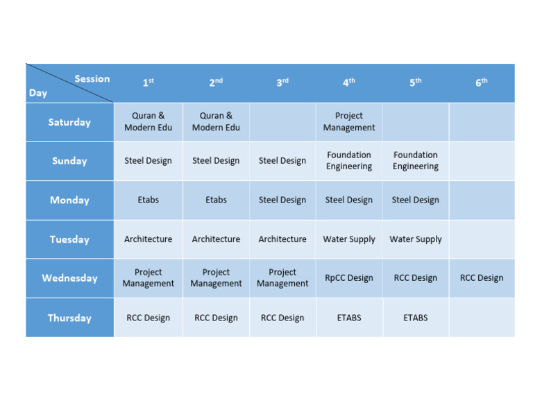 Schedule | PDF