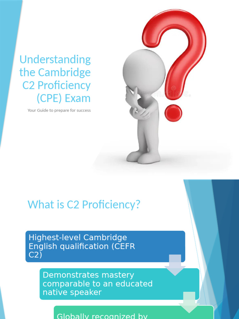 C2 Proficiency Exam Preparation Guide | PDF | Learning | Human ...