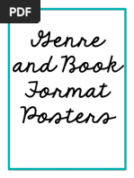 Genre Categories in Literature | PDF