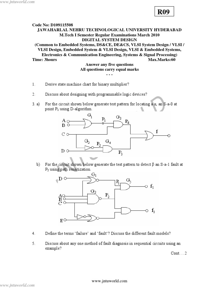 09 Digital+System+Design | PDF | Digital Electronics | Embedded System