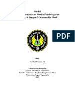 Download Teknik Pembuatan Media Pembelajaran Interaktif Dengan Macro Media Flash by Ebu Shinoby SN91613375 doc pdf