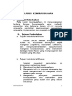 Download SILABUS KEWIRAUSAHAAN 1 by Vindita Mentari SN91613728 doc pdf