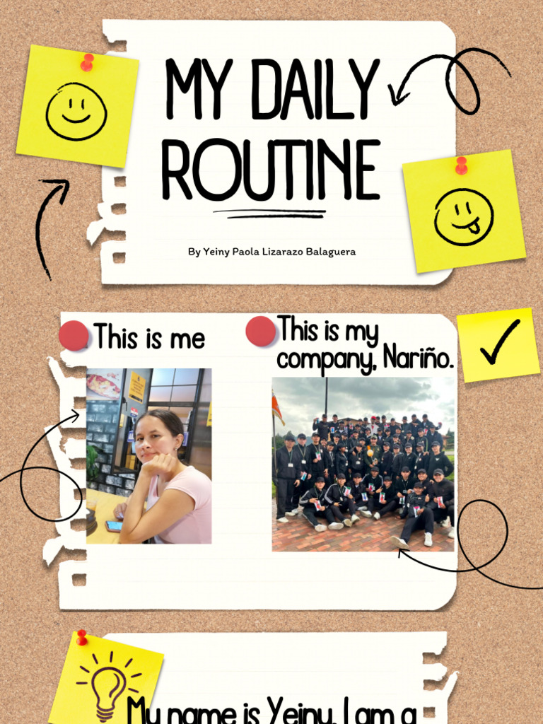 Daily Routine Presentation. | PDF