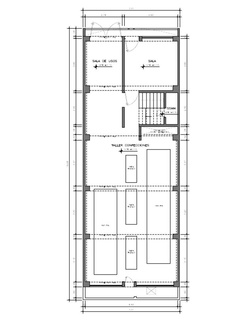 Planta Arq Confecciones-Model | PDF