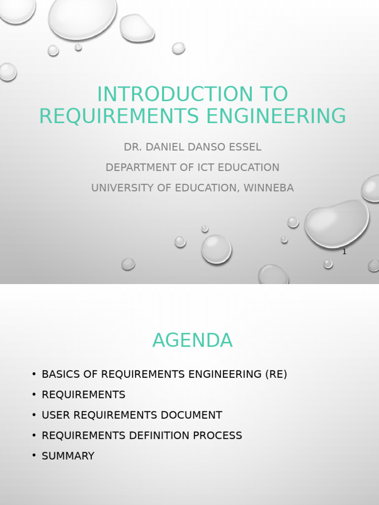 Introduction to Requirements Engineering | PDF | Use Case ...