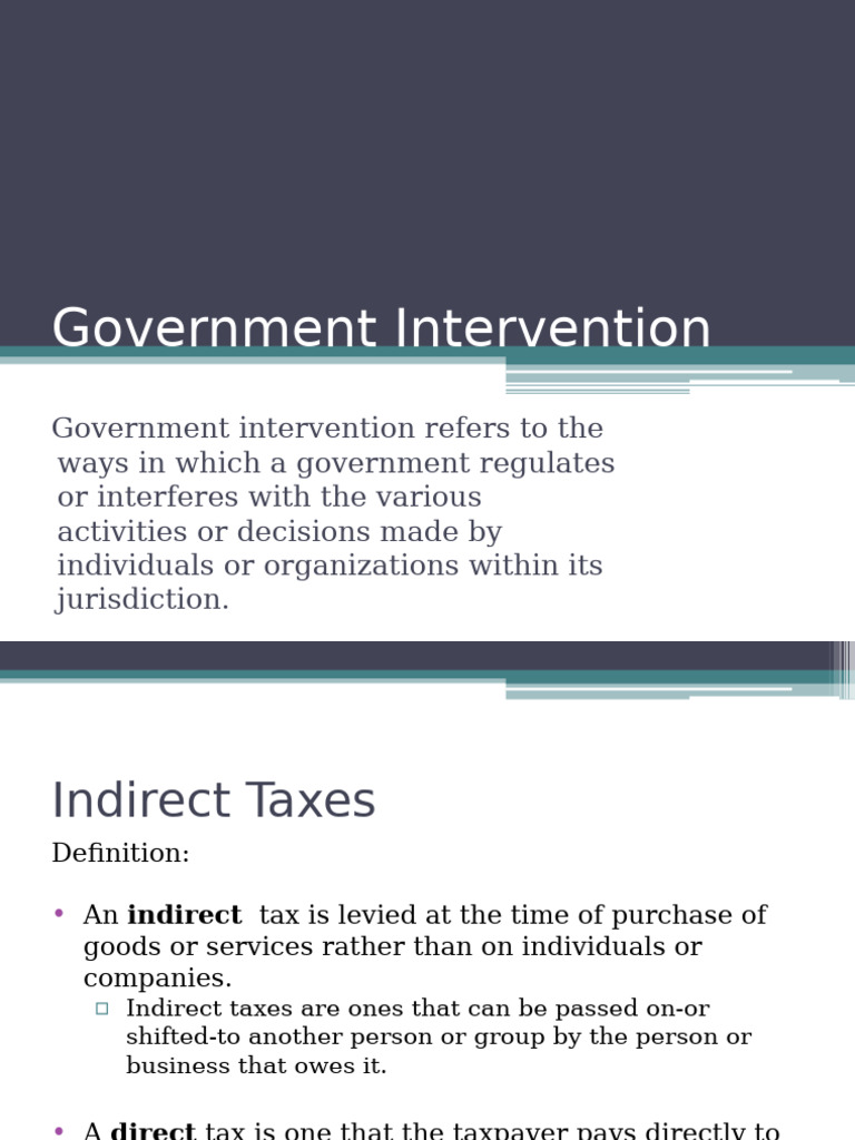Understanding Government Intervention | PDF | Taxes | Economic Surplus