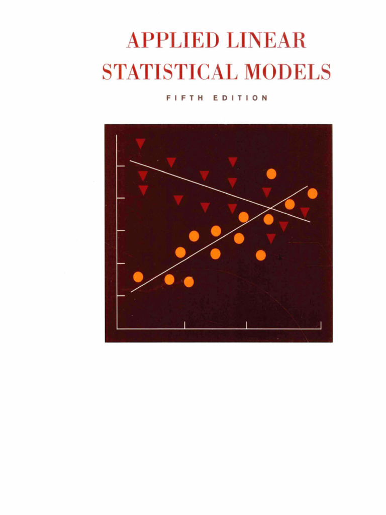 Applied Linear Statistical Models PDF | PDF