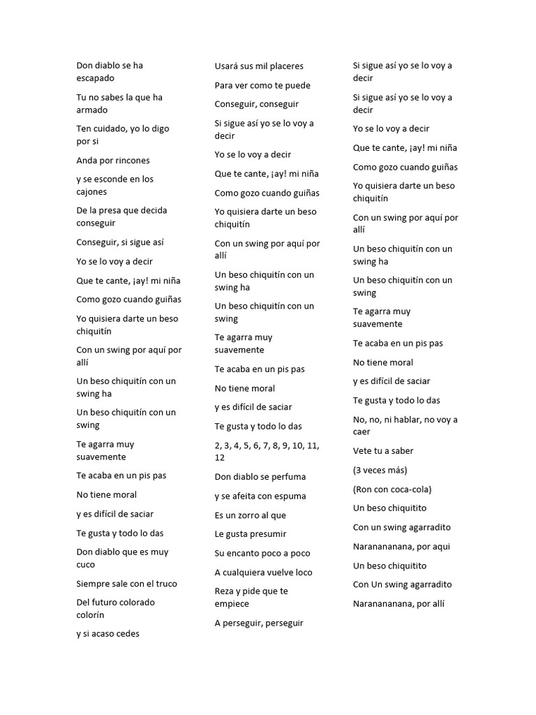 Letra de 