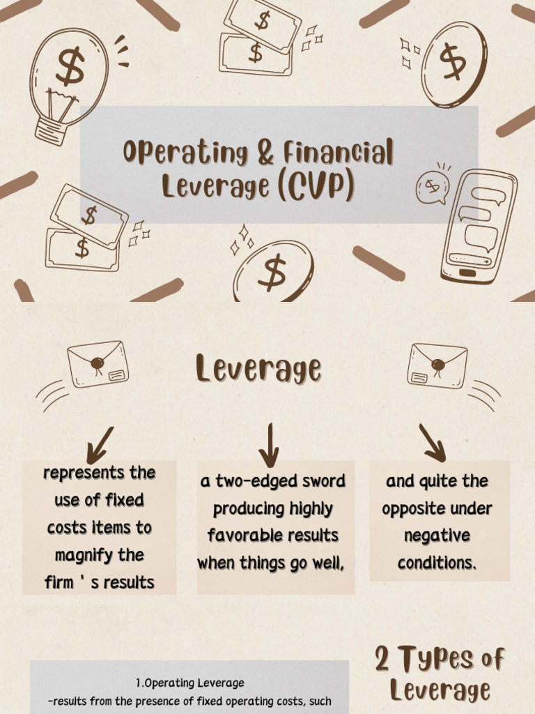 Understanding CVP and Leverage Analysis | PDF | Financial Economics ...