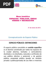 Download Espacios pblicos y recreacin by Plan Regional Metropolitano de Lima SN91619098 doc pdf