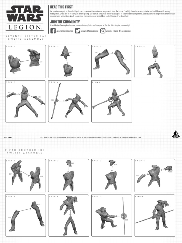 Star Wars Legion Assembly Guide | PDF