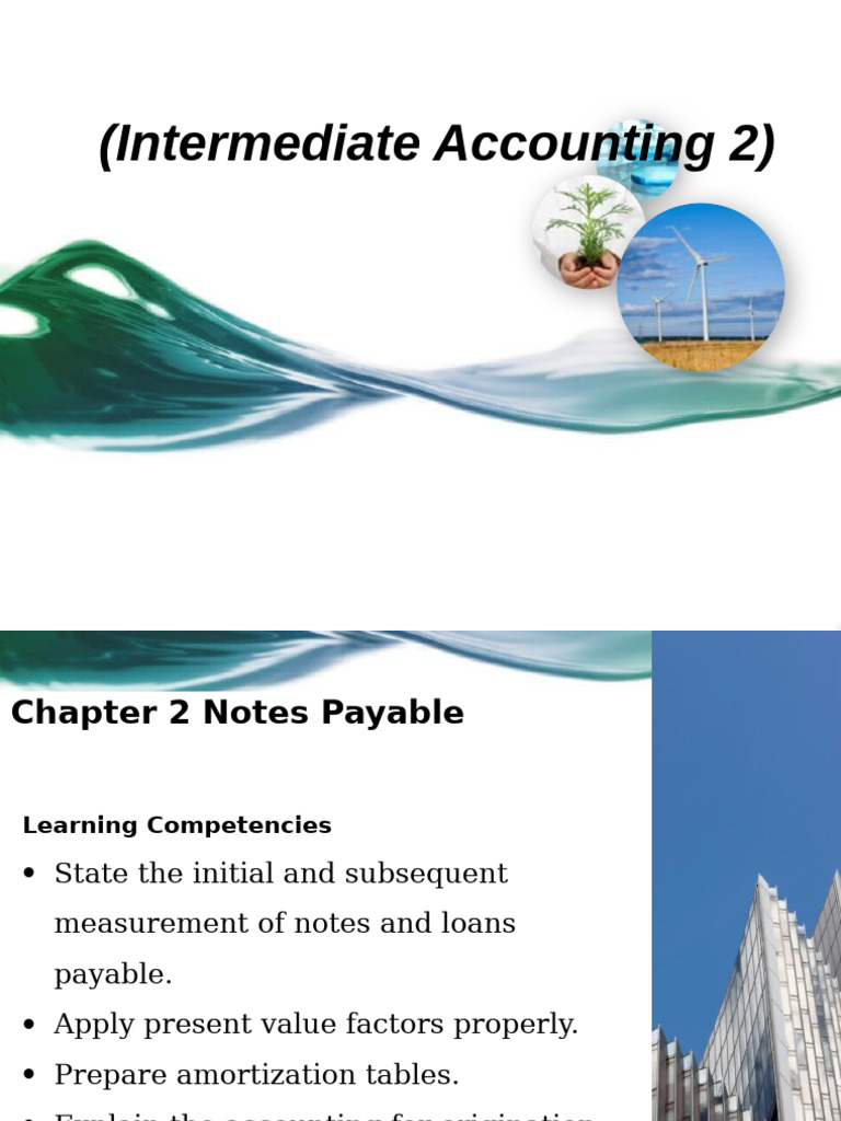 Notes Payable and Loan Accounting Guide | PDF | Promissory Note | Interest