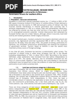 Download Land Tenure Policy and Practice in Botswana by Chola Mukanga SN9162130 doc pdf