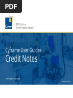 Creating PO-Backed Credit Notes in D365 | PDF | Receipt | Credit Card