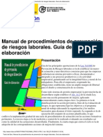 Manual Procedimientos Prevencion Riesgos Laborales