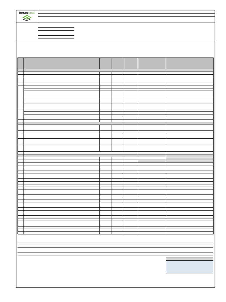 F-CMP-11.03 - Formulir Checklist Inspeksi Harian Perancah | PDF