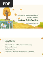DIEP Reflective Writing Guide | PDF | Experience | Reason