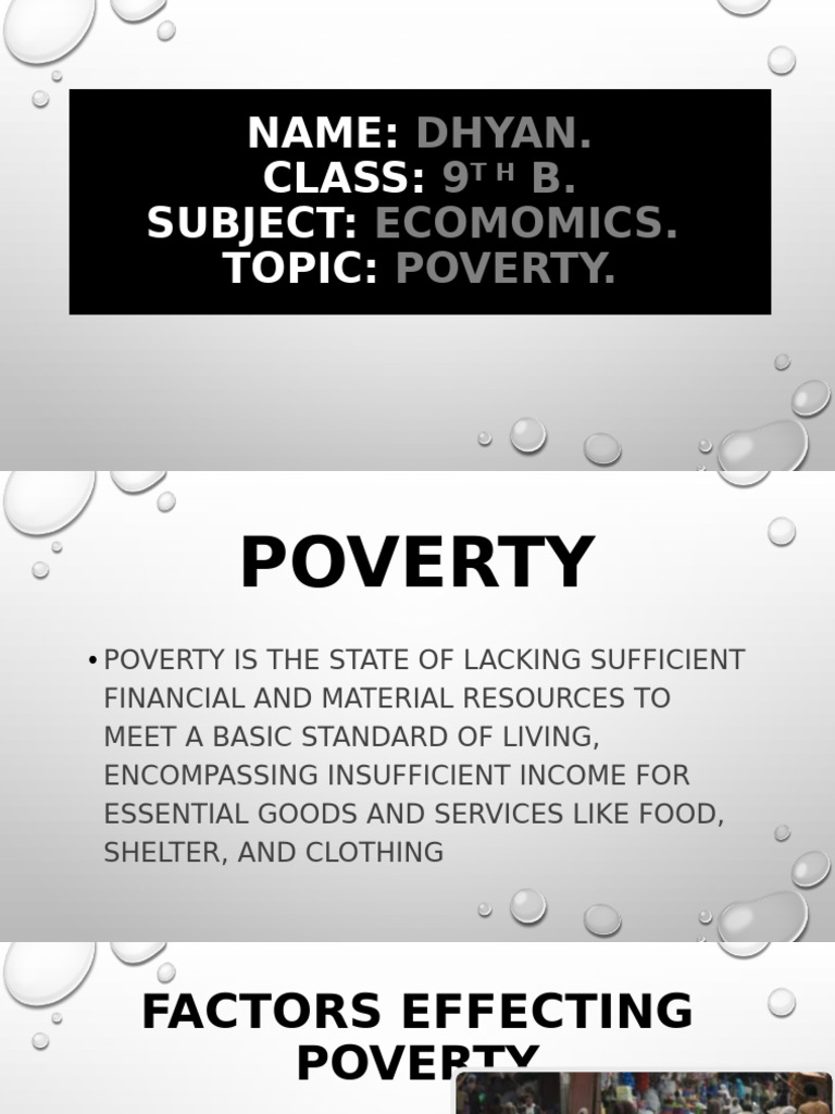 Understanding Poverty in India | PDF