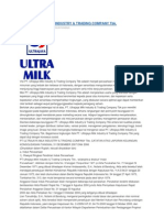 Pt Ultrajaya Milk Industry
