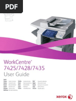 Manuale Utente Xerox 7435