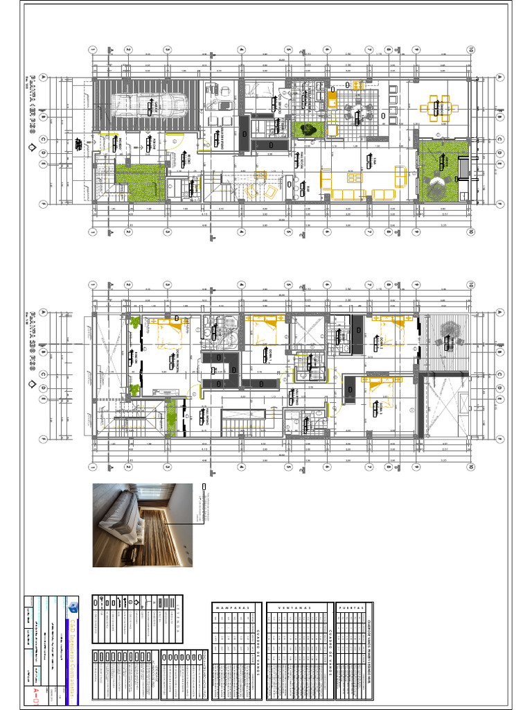 Planos y Especificaciones de Vivienda Multifamiliar | PDF