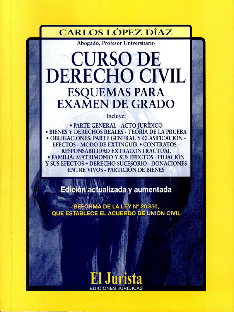 Libro Esquemas Derecho Civil Carlos Lopez | PDF