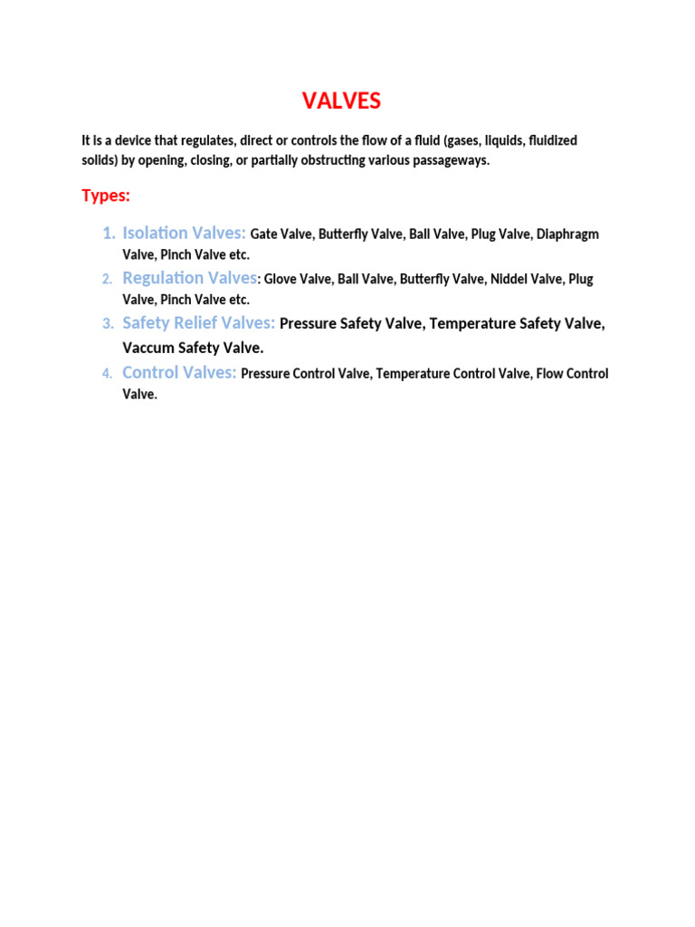 Valves PDF | PDF