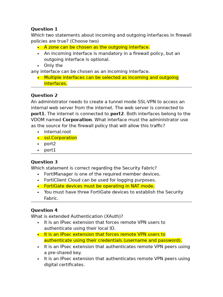 Contractor Access Issues to FortiGate GUI | PDF | Virtual Private ...