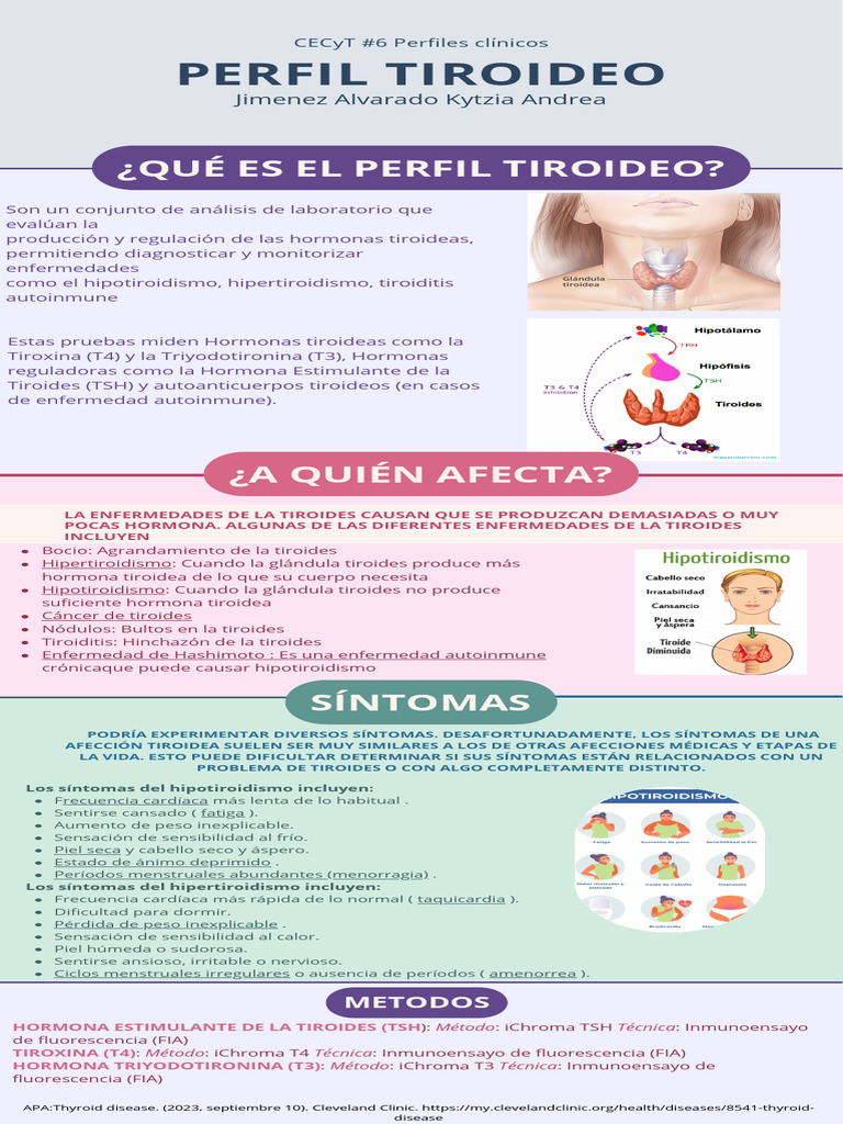 Valores normales de T3 y T4 en tiroides | PDF | Tiroides | Hipertiroidismo