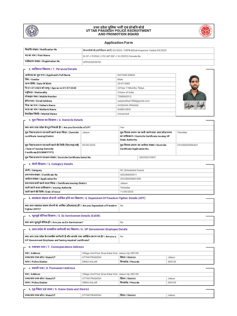 Upsi 2025 | PDF